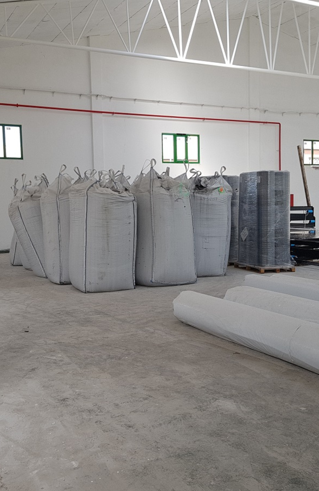 Construcción Pista Futbol Material